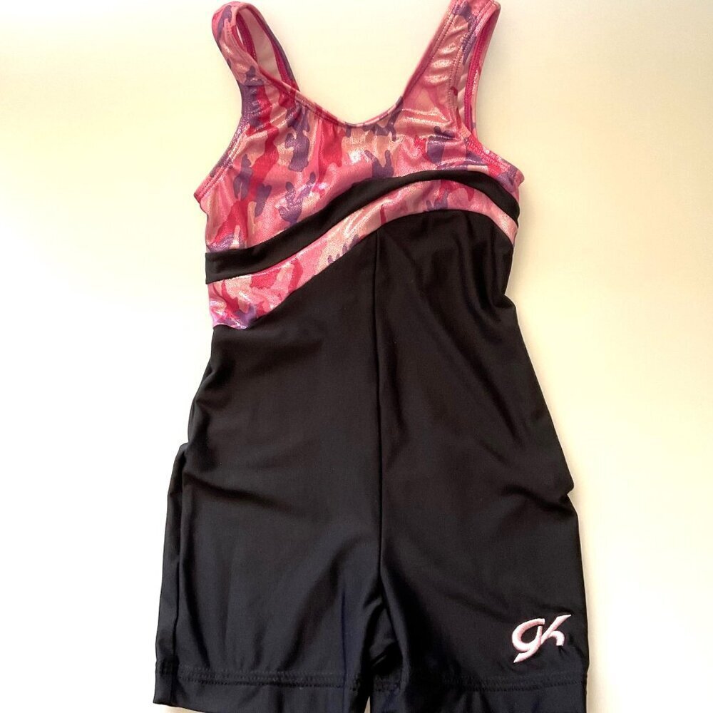 DANCE GYMNASTICS BALLET SHORTS TANK LEOTARD ELITE SPORTSWEAR